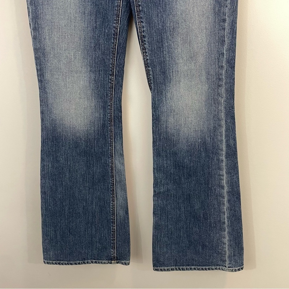 Vtg Silver Jeans Amie Flare Leg Women’s 28/34 Medium Blue Denim Lower Rise Y2k - Picture 8 of 14